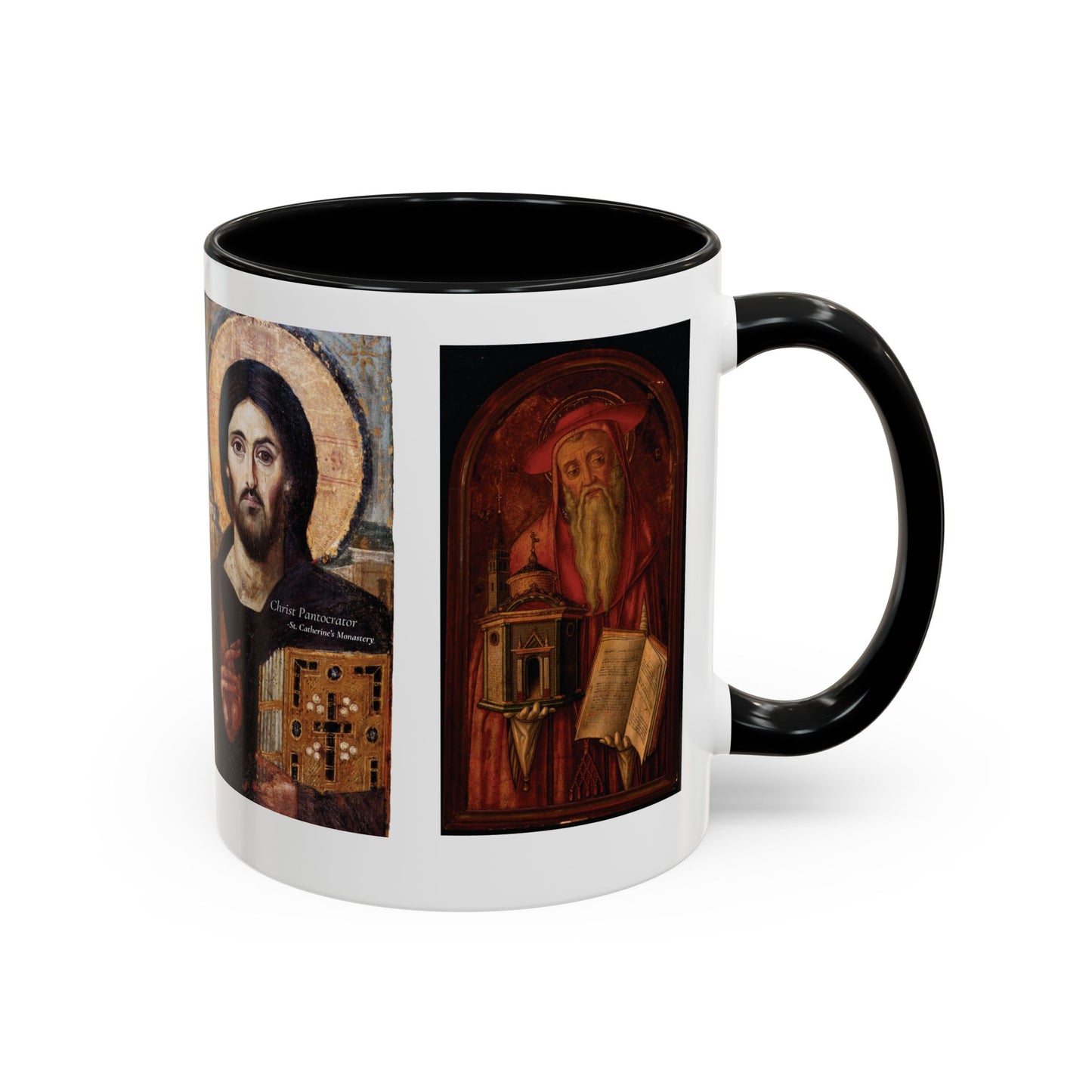 Christian Art Revolution "Mash-up" Coffee Mug, Religious Gift, Inspirational Drinking Cup, Art Mug for Faith Lovers, Unique Kitchen Decor