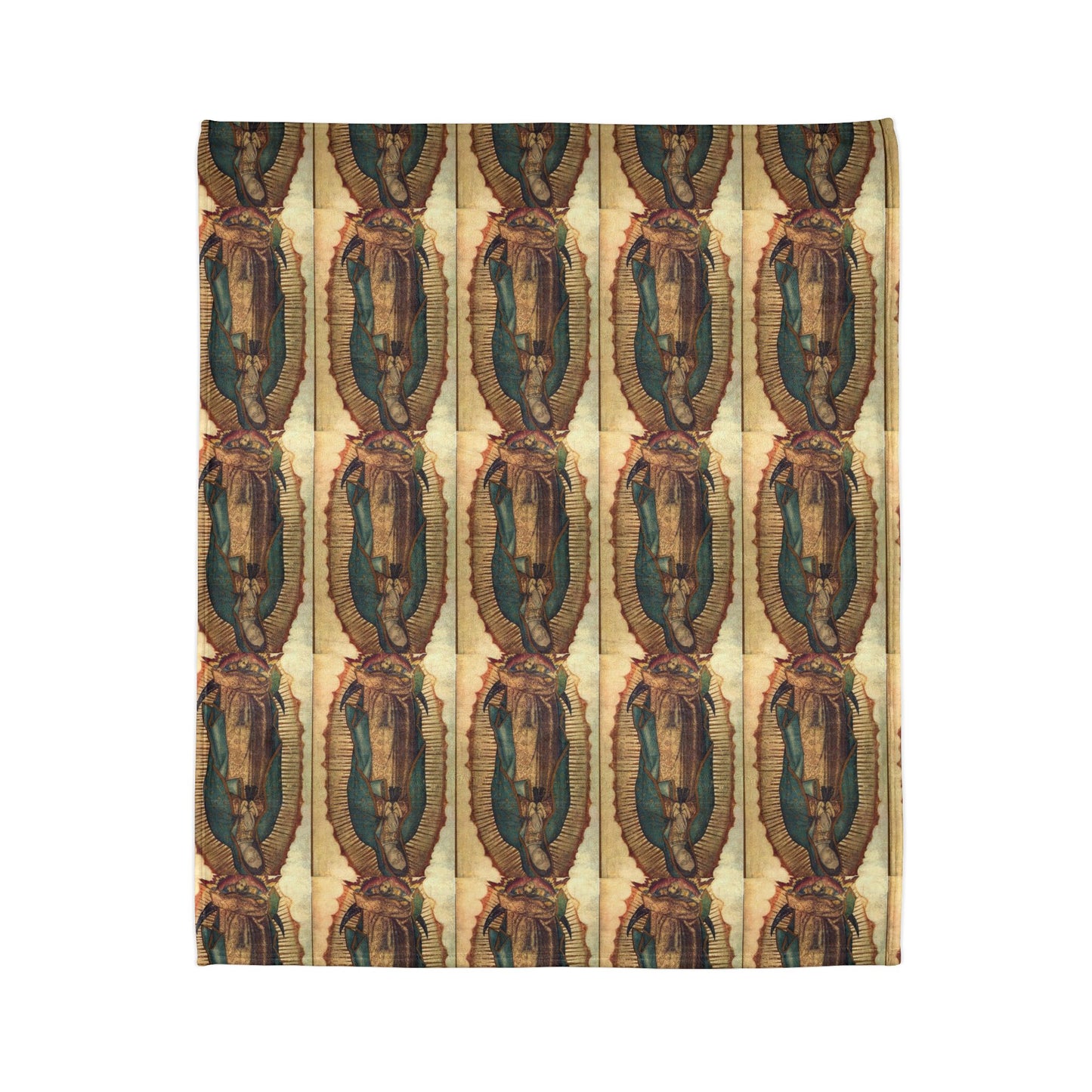 "Our Lady of Guadalupe" Soft Polyester Blanket