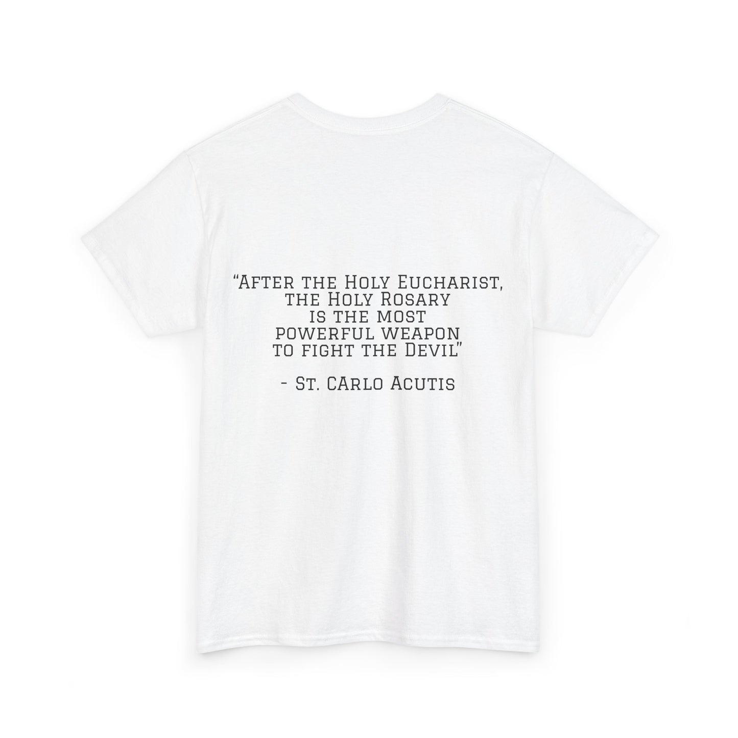St. Carlo Acutis Unisex Heavy Cotton Tee