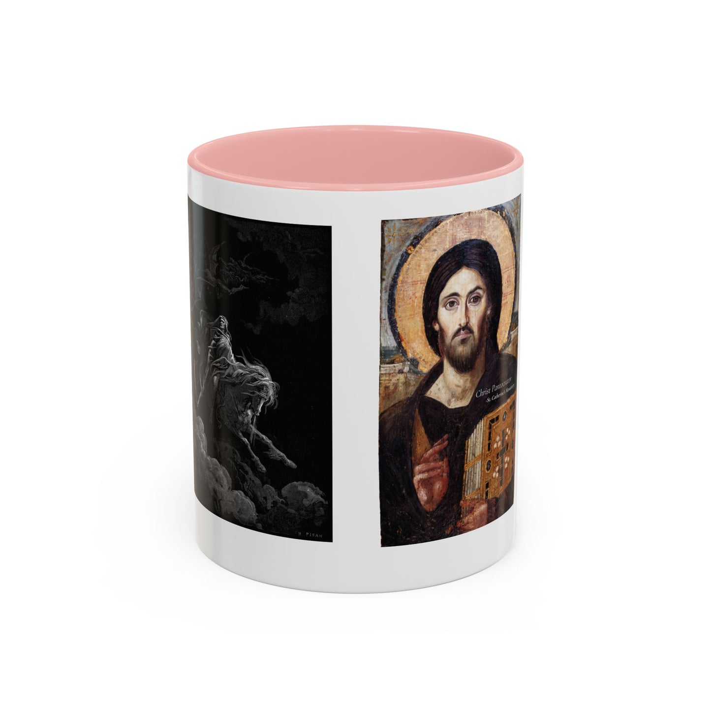 Christian Art Revolution "Mash-up" Coffee Mug, Religious Gift, Inspirational Drinking Cup, Art Mug for Faith Lovers, Unique Kitchen Decor