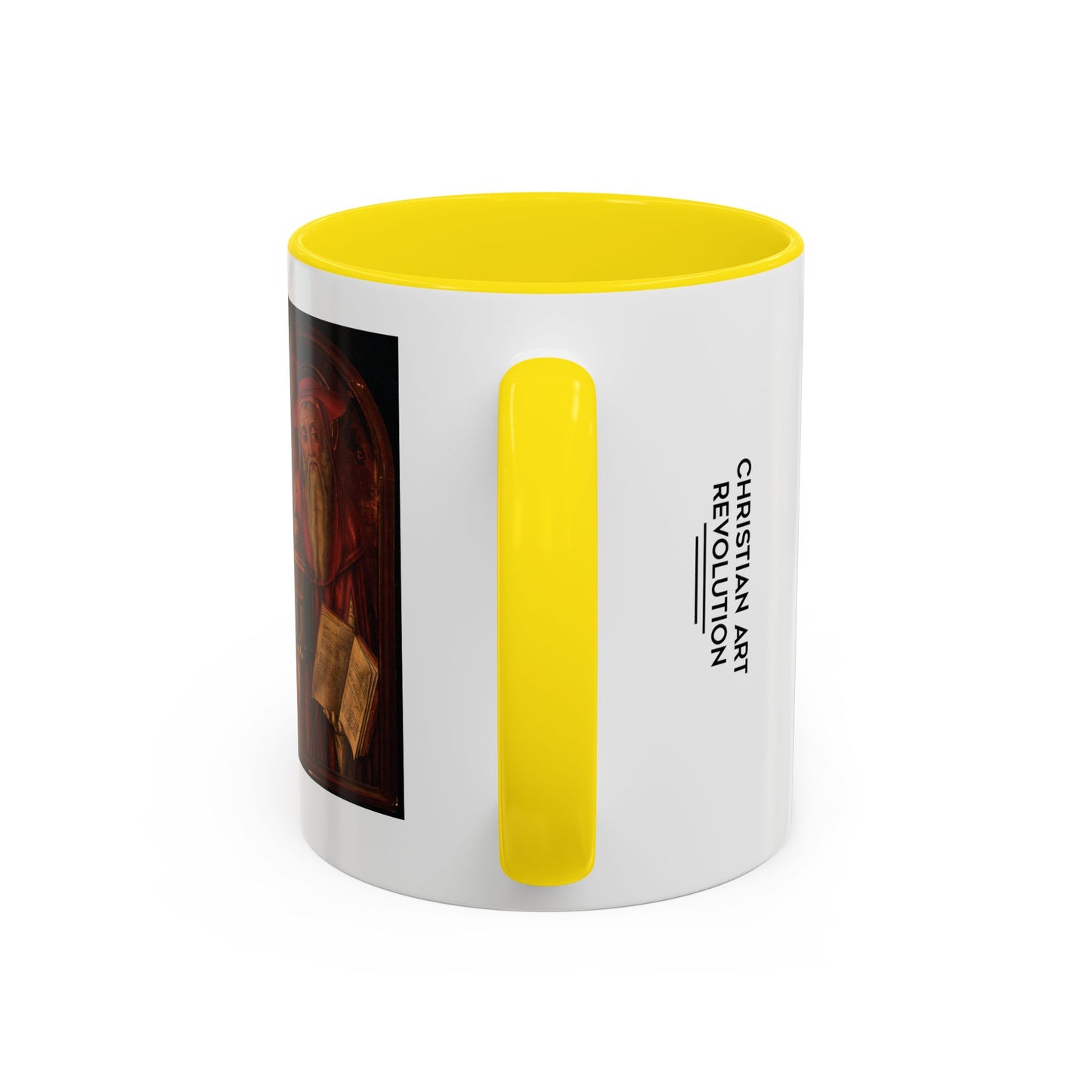Christian Art Revolution "Mash-up" Coffee Mug, Religious Gift, Inspirational Drinking Cup, Art Mug for Faith Lovers, Unique Kitchen Decor