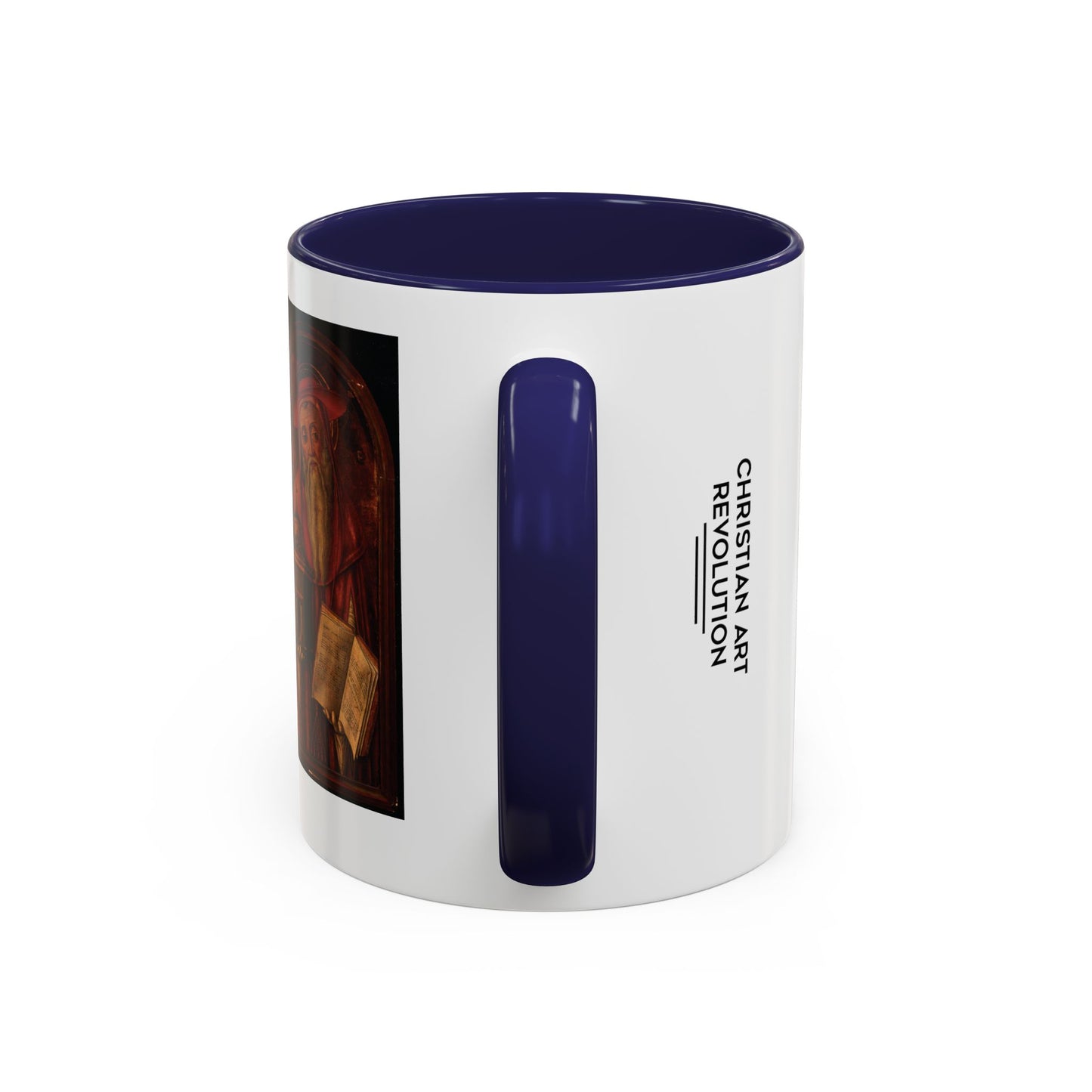 Christian Art Revolution "Mash-up" Coffee Mug, Religious Gift, Inspirational Drinking Cup, Art Mug for Faith Lovers, Unique Kitchen Decor