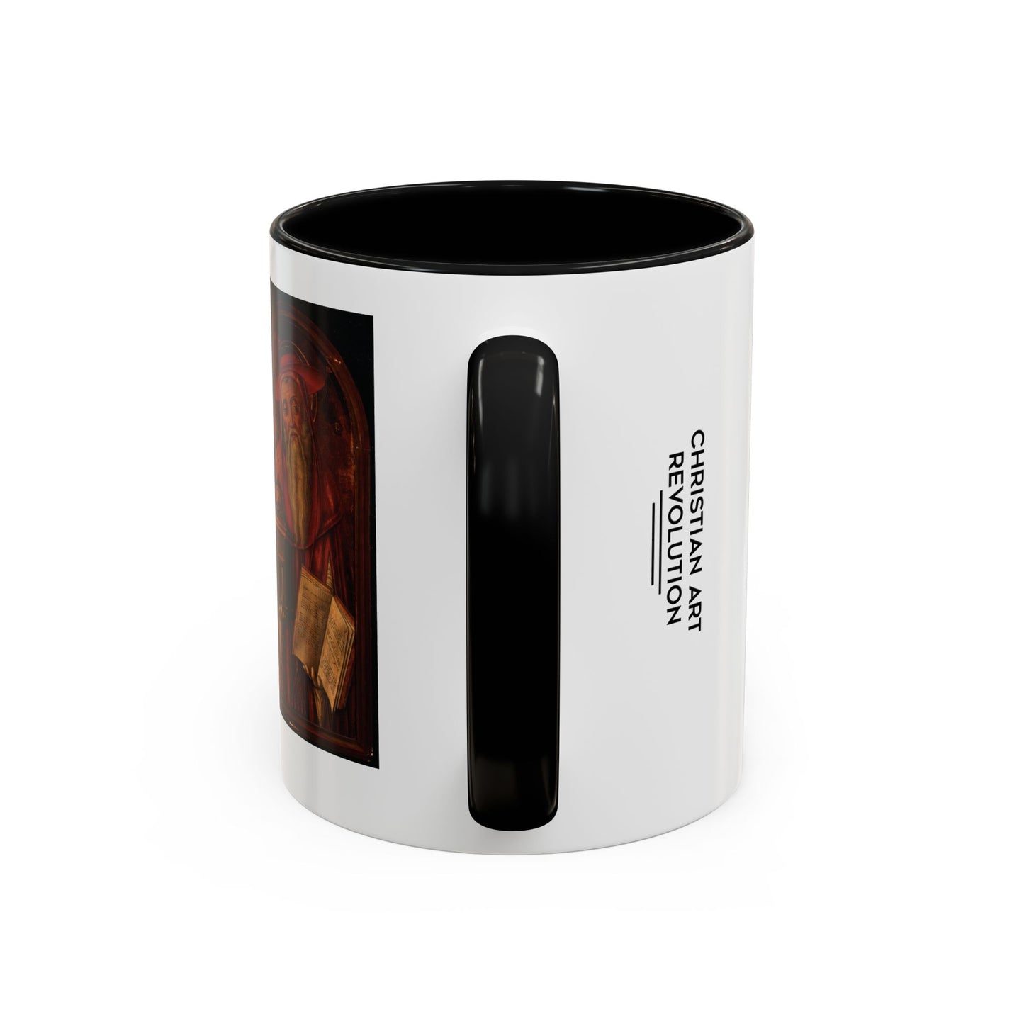 Christian Art Revolution "Mash-up" Coffee Mug, Religious Gift, Inspirational Drinking Cup, Art Mug for Faith Lovers, Unique Kitchen Decor