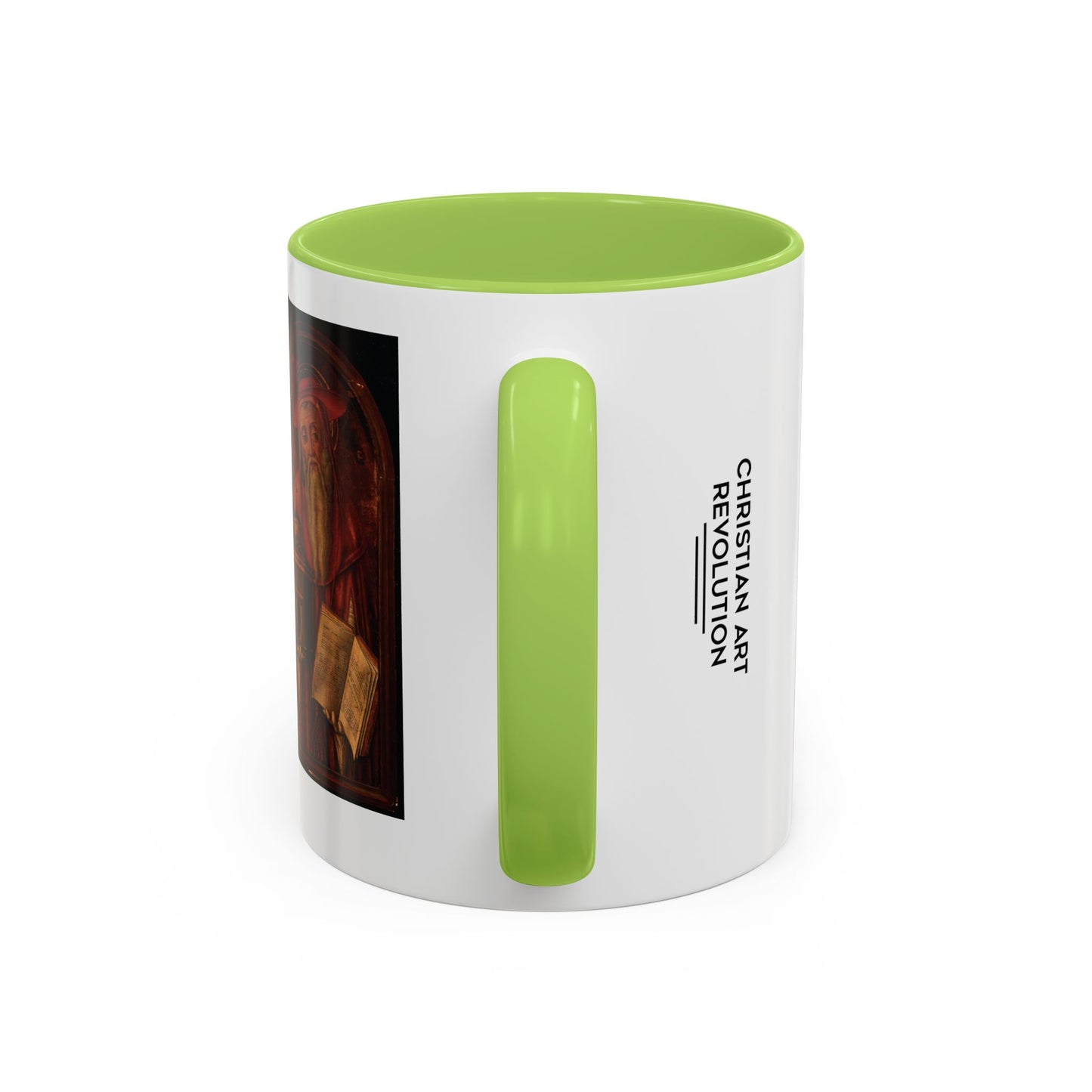 Christian Art Revolution "Mash-up" Coffee Mug, Religious Gift, Inspirational Drinking Cup, Art Mug for Faith Lovers, Unique Kitchen Decor