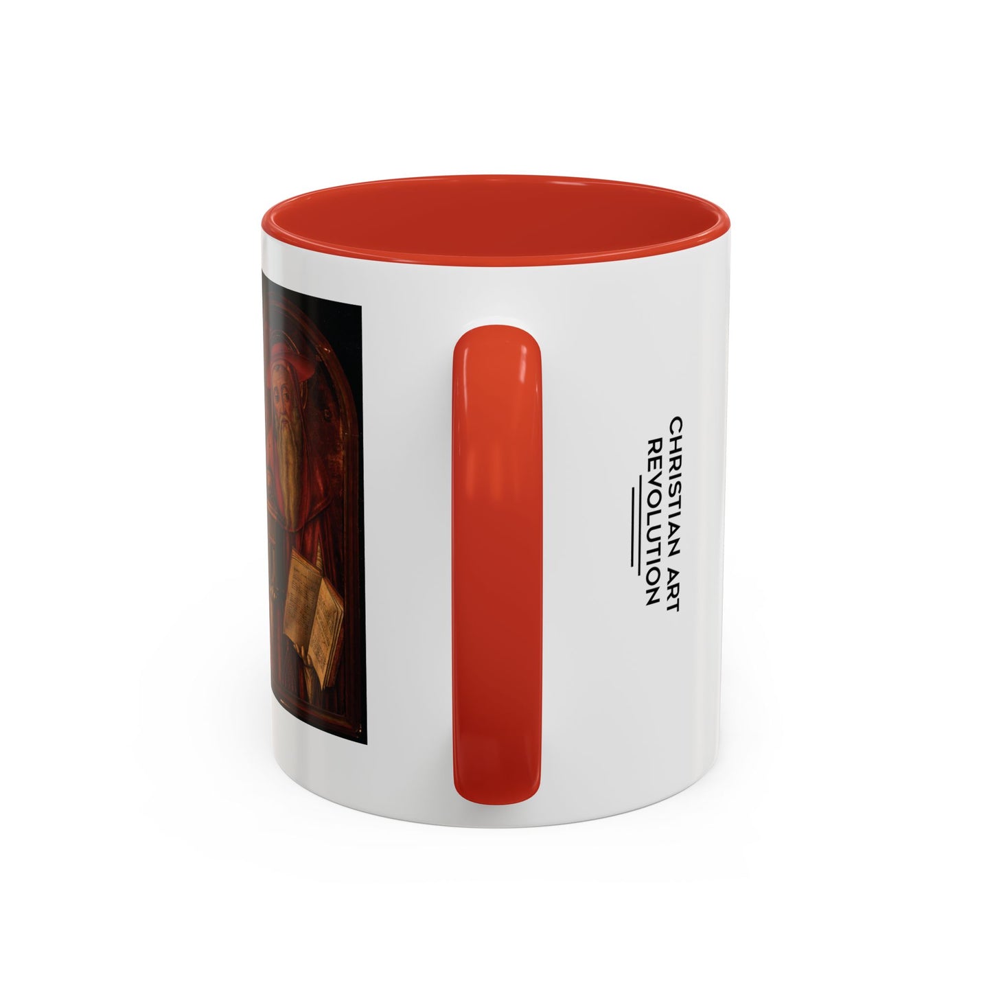 Christian Art Revolution "Mash-up" Coffee Mug, Religious Gift, Inspirational Drinking Cup, Art Mug for Faith Lovers, Unique Kitchen Decor