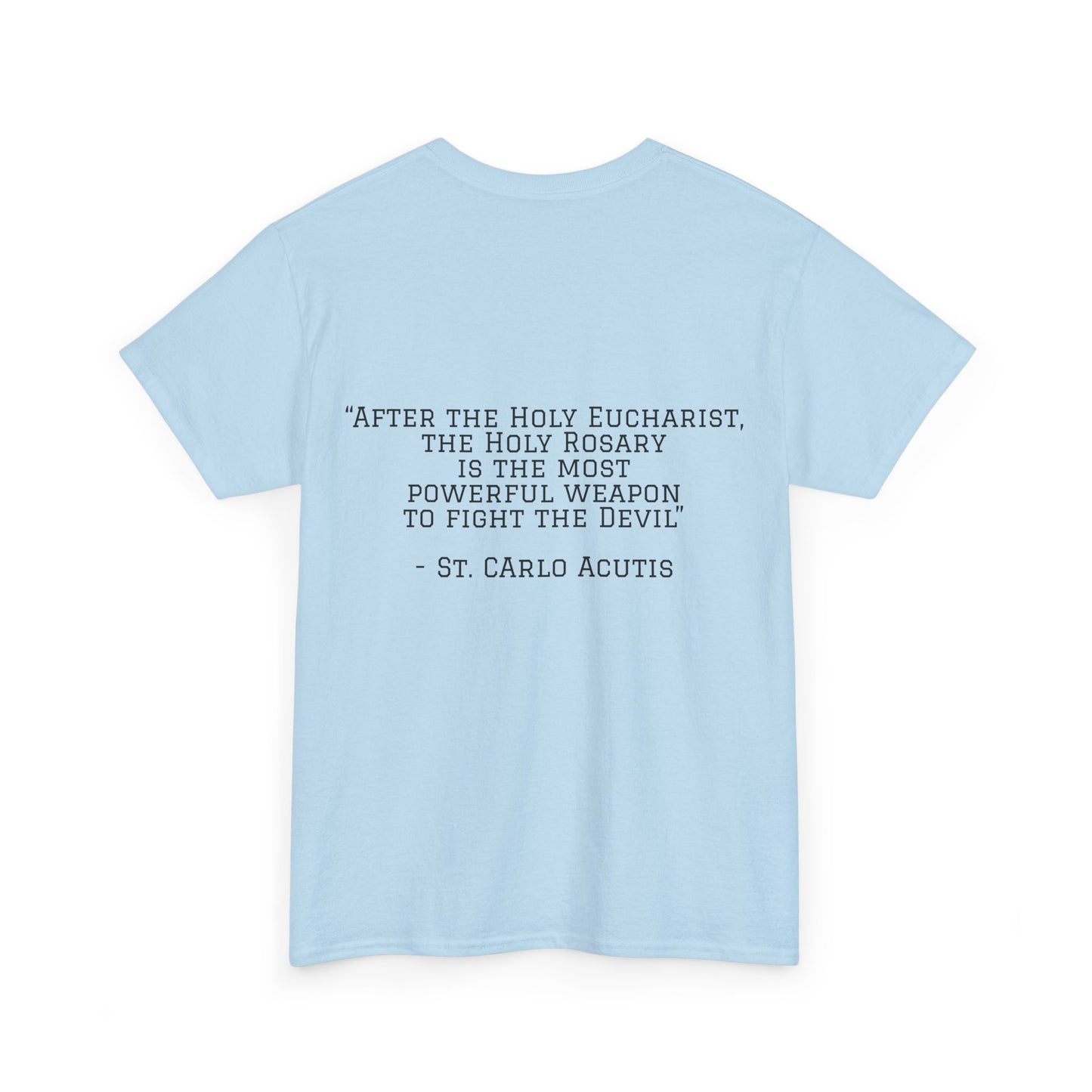 St. Carlo Acutis Unisex Heavy Cotton Tee