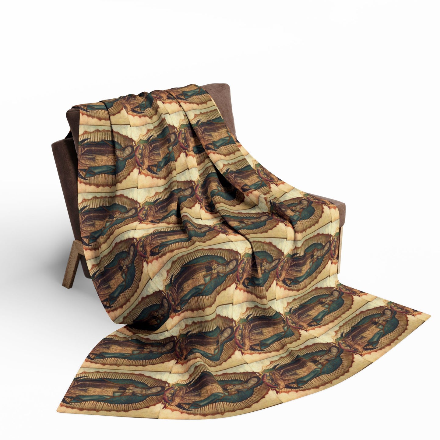 "Our Lady of Guadalupe" Cozy Arctic Fleece Blanket