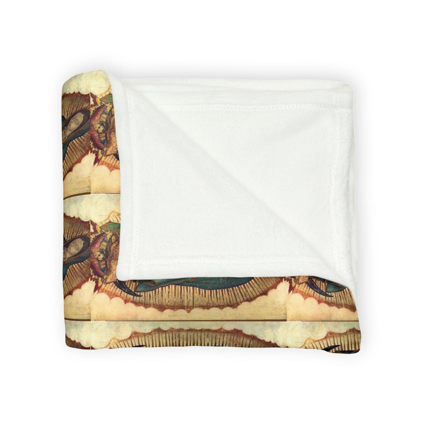 "Our Lady of Guadalupe" Soft Polyester Blanket