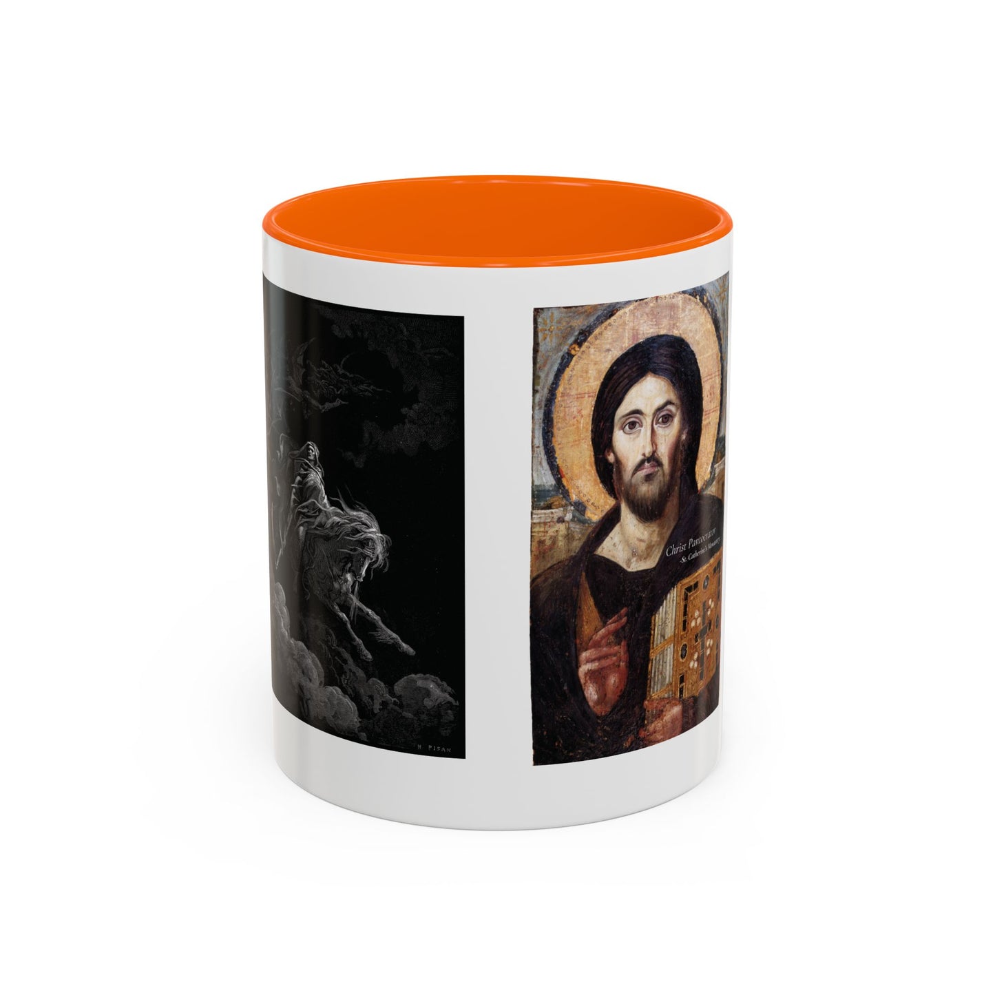 Christian Art Revolution "Mash-up" Coffee Mug, Religious Gift, Inspirational Drinking Cup, Art Mug for Faith Lovers, Unique Kitchen Decor