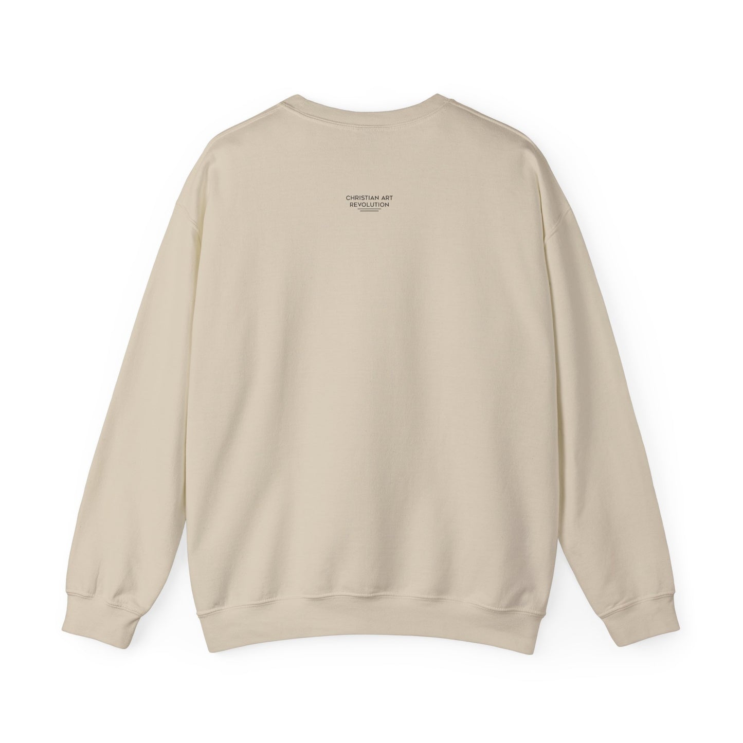 "Chi-rho" Alpha and Omega Unisex Heavy Blend™ Crewneck Sweatshirt