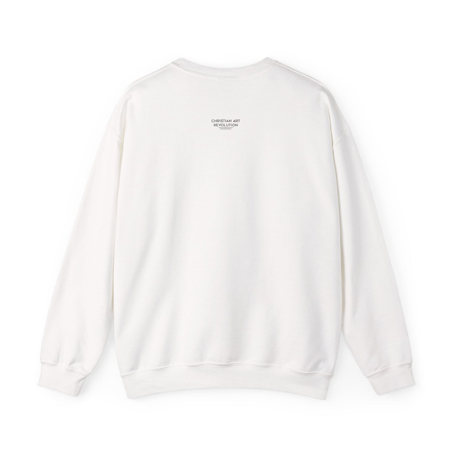 "Chi-rho" Alpha and Omega Unisex Heavy Blend™ Crewneck Sweatshirt