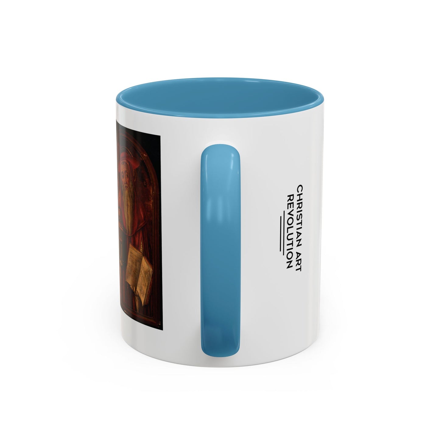 Christian Art Revolution "Mash-up" Coffee Mug, Religious Gift, Inspirational Drinking Cup, Art Mug for Faith Lovers, Unique Kitchen Decor