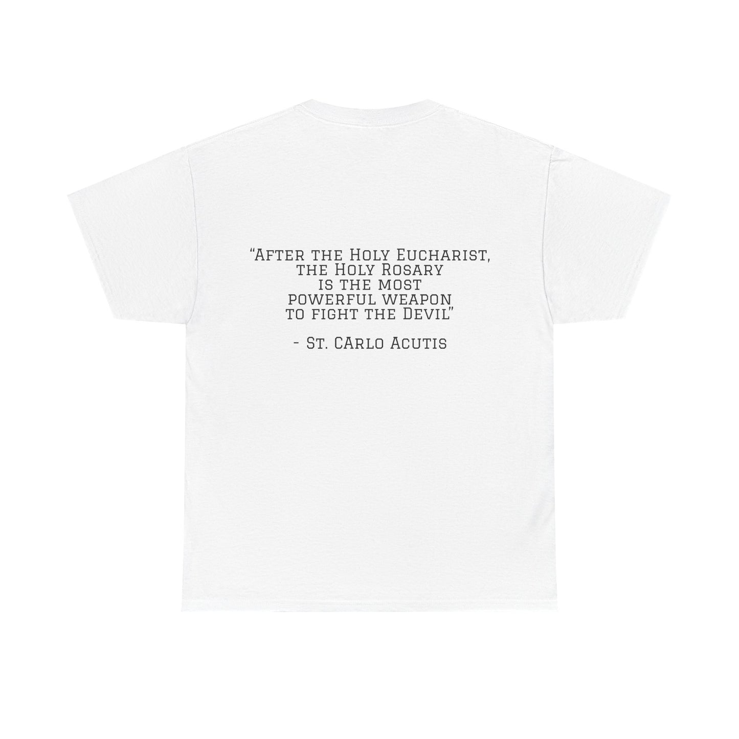 St. Carlo Acutis Unisex Heavy Cotton Tee