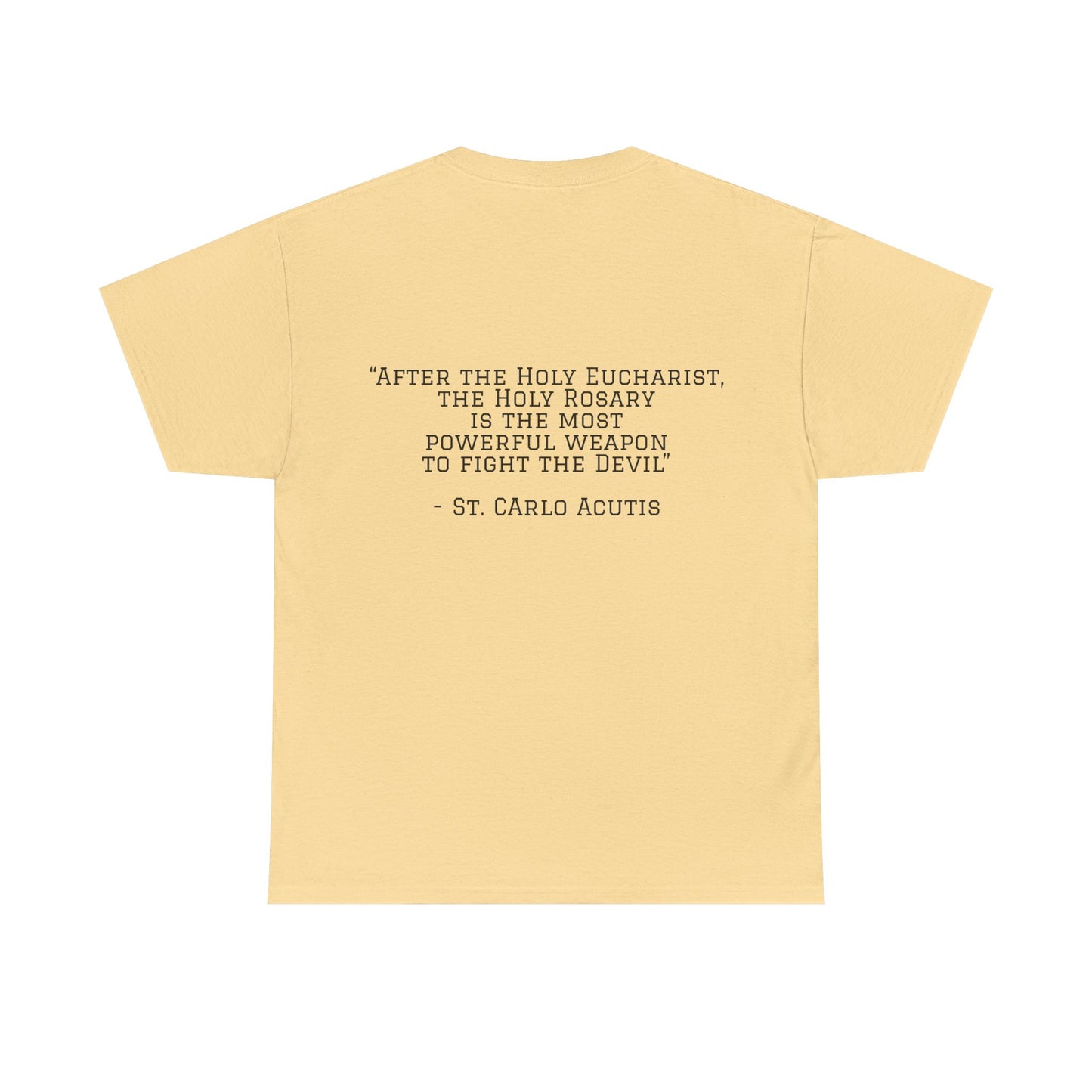 St. Carlo Acutis Unisex Heavy Cotton Tee
