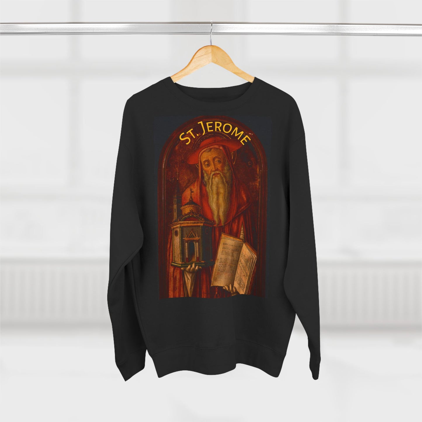 Saint Jerome The Bold Crewneck Sweatshirt, Christian Gifts, Religious Apparel, Cozy Church Wear, Unique Saint Jerome Gift, Unisex [...]