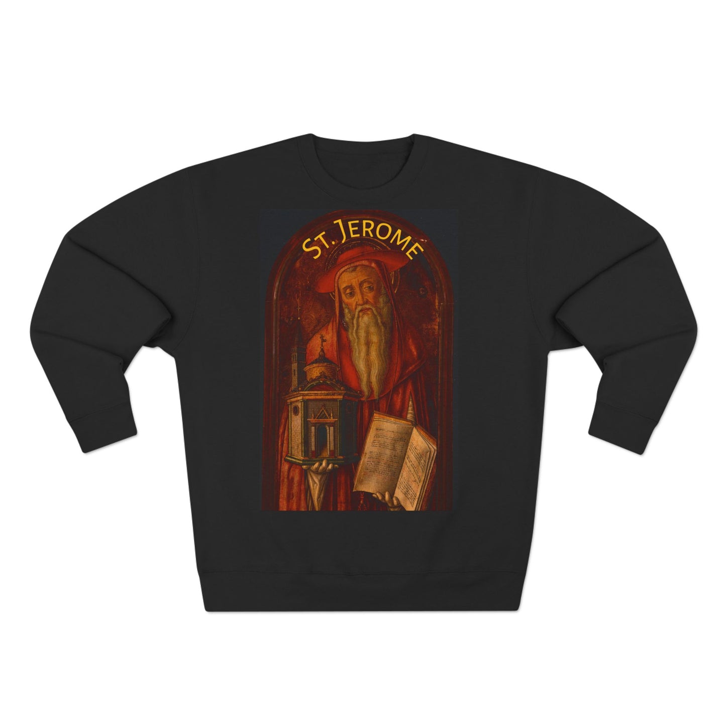 Saint Jerome The Bold Crewneck Sweatshirt, Christian Gifts, Religious Apparel, Cozy Church Wear, Unique Saint Jerome Gift, Unisex [...]