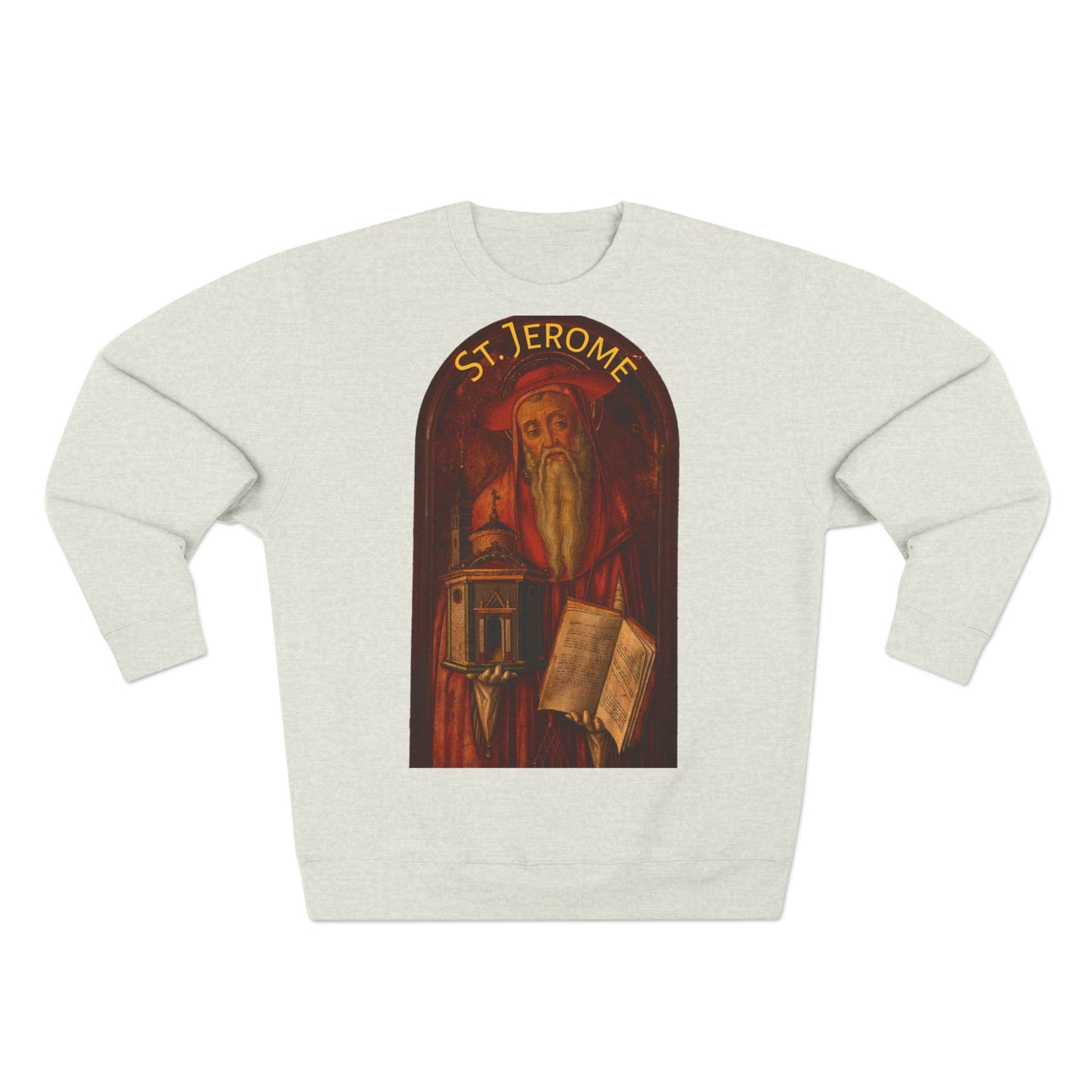 Saint Jerome The Bold Crewneck Sweatshirt, Christian Gifts, Religious Apparel, Cozy Church Wear, Unique Saint Jerome Gift, Unisex [...]