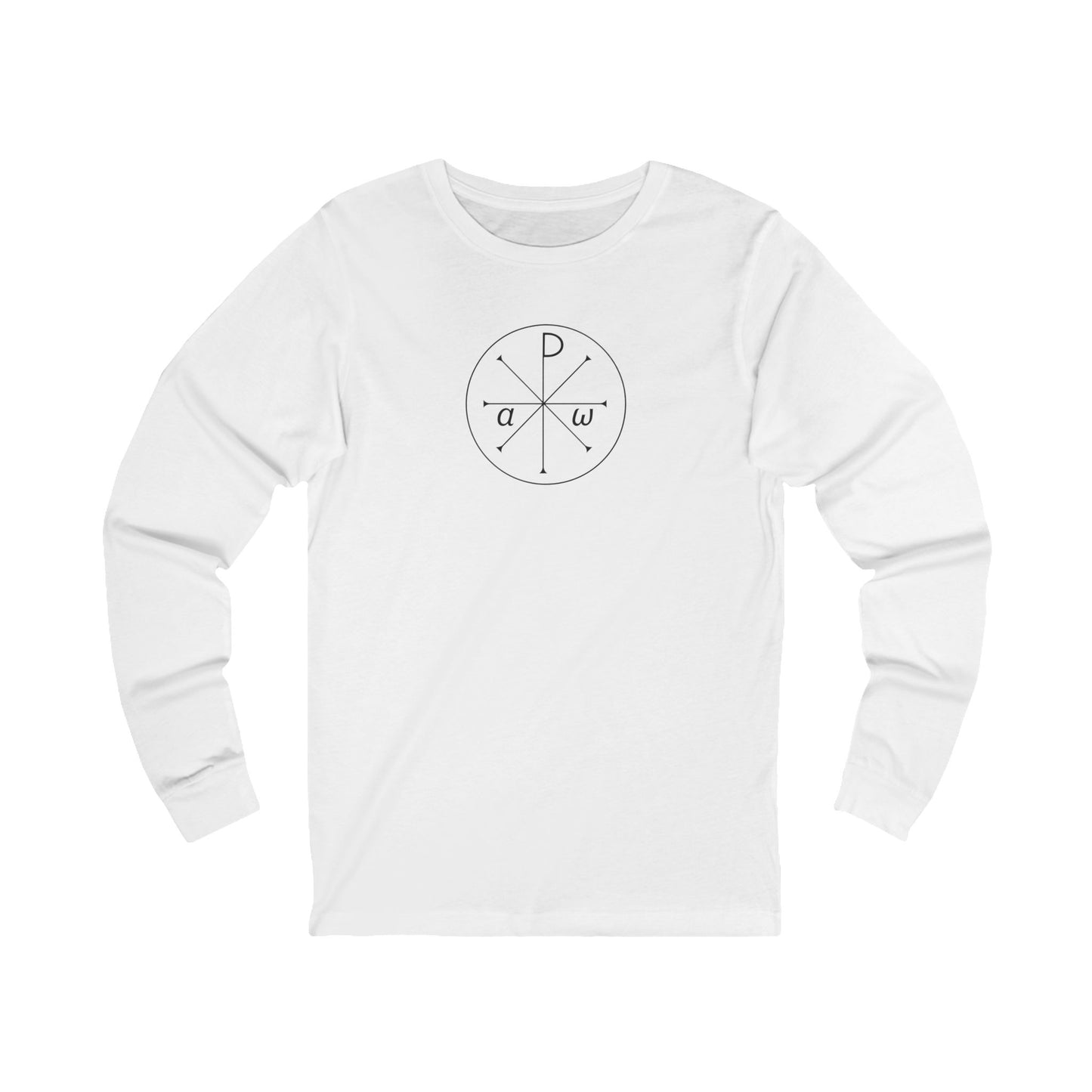 Chi-rho Unisex Long Sleeve Tee - Perfect for Christians
