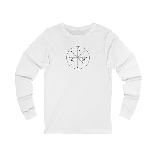Chi-rho Unisex Long Sleeve Tee - Perfect for Christians